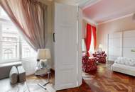 Unbefristet! ELEGANTE ALTBAUWOHNUNG, komplett möbliert, schönes Haus, hofseitiger Balkon, TOP LAGE!