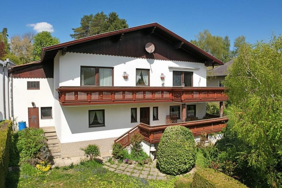 Traumlage Kaiserspitz: Ruhig gelegenes Haus mit großem Garten und viel Grün rundherum