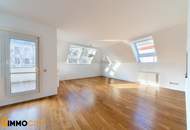 Exklusives Dachgeschoß-Maisonettejuwel 5 Zimmer + Dachterrasse in Döbling + Garage