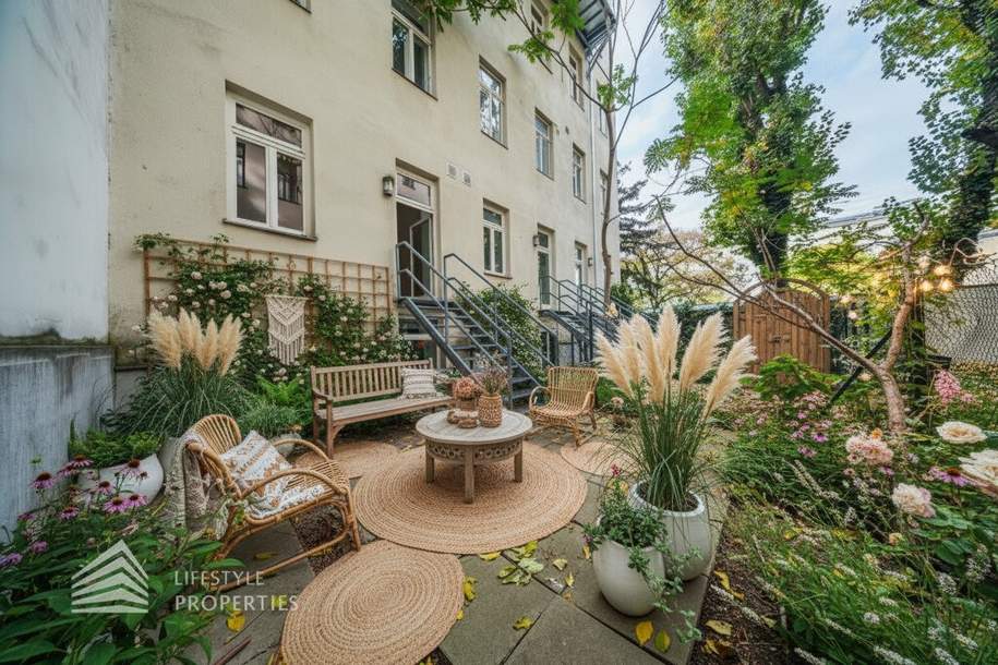 Charmante 2-Zimmer-Altbauwohnung mit idyllischem Eigengarten – urbanes Wohnen mit Rückzugsqualität, Wohnung-kauf, 341.000,€, 1030 Wien 3., Landstraße
