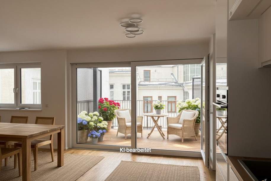 Großzügiges Apartment mit Terrasse, Niedrig Energie, frei vermietbar, Wohnung-kauf, 639.000,€, 1050 Wien 5., Margareten