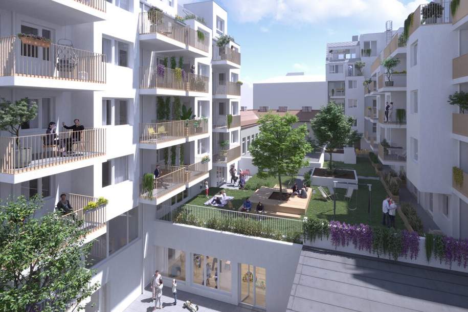 SINGLEHIT// Charmante 43 m² Wohnung mit sonnigem Balkon zu mieten!, Wohnung-miete, 769,00,€, 1100 Wien 10., Favoriten