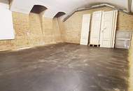ESSLINGGASSE, BÖRSE-NÄHE, 85 m2 Lagerraum, Stromanschluss, Belüftung, Kellergeschoß ohne Aufzug