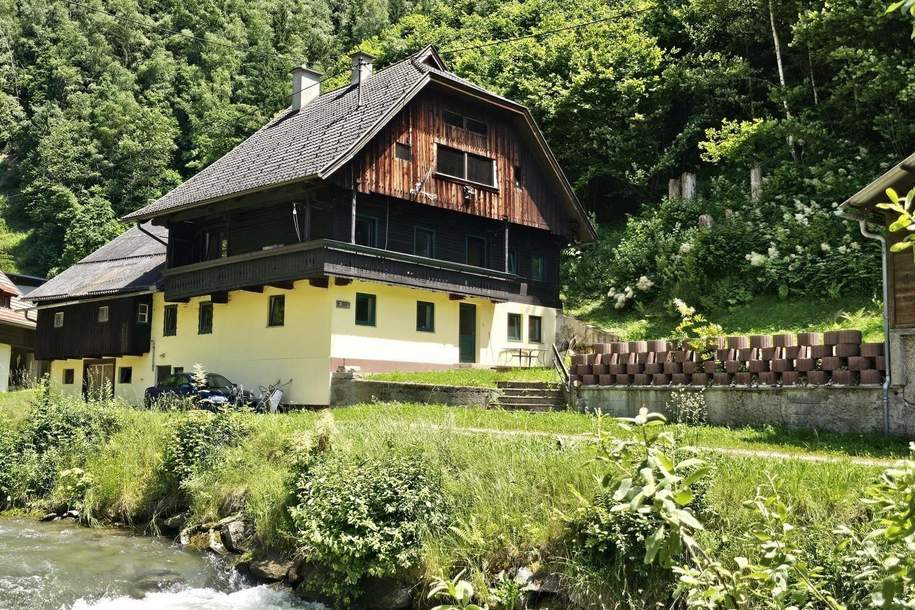 Ein uriges Bauernhaus für kreative, beherzte Handwerker, Haus-kauf, 170.000,€, 9545 Spittal an der Drau