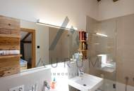 Miete: Traumhafte Dachgeschoss Wohnung mit Kamin und Lift