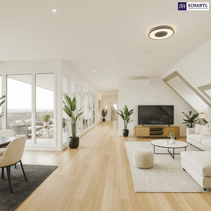 ++ FAMILIENTRAUM AUF knapp 250m² ++ luxuriöse Familienwohnung mit traumhafter Aussicht + großzügige Raumaufteilung + Stellplatz