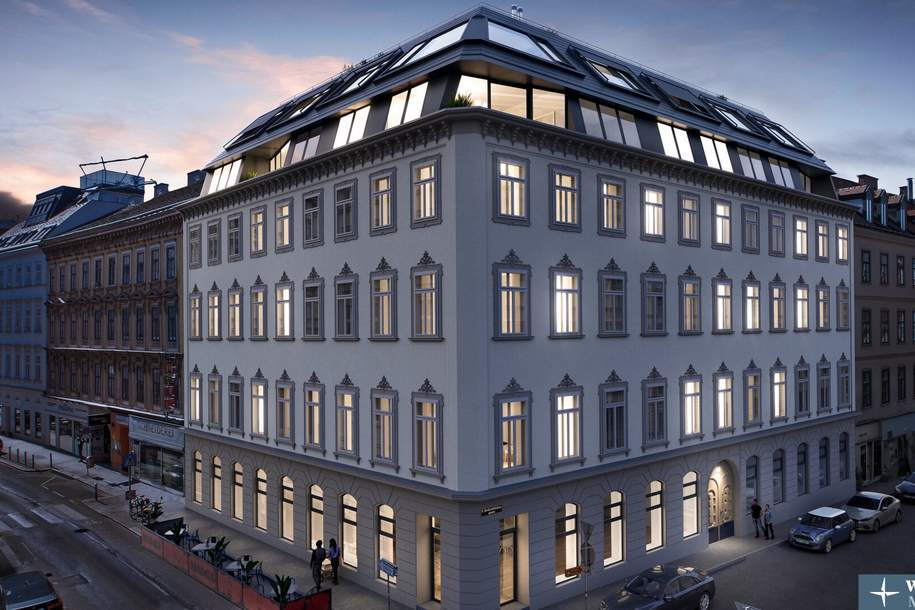 ESSENZ NO. 1 - Die neue Avantgarde des Wohnens - Exklusive Eigentumswohnungen am Puls der Stadt, Wohnung-kauf, 273.400,€, 1050 Wien 5., Margareten