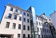 ZIEGLERGASSE bei FUZO Mariahilfer Straße, 141 m2 Bürofäche, 3 Zimmer, Serverraum, Küche, Klimaanlagen, Dachgeschoß