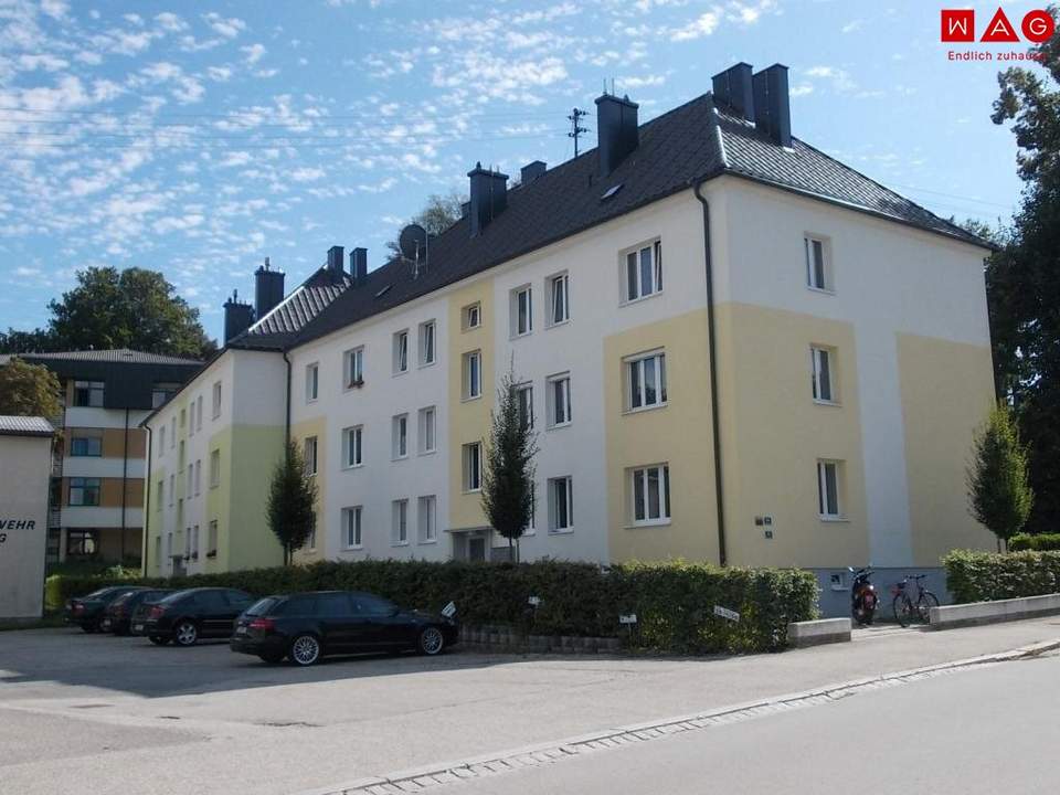 Wohnen am Inn: helle, familienfreundliche Erdgeschosswohnung mit optimalem Grundriss in Schärding – zentrumsnah mit kurzen Wegen zum Stadtplatz, Schulen oder Kindergärten und Nahe der deutschen Grenze!