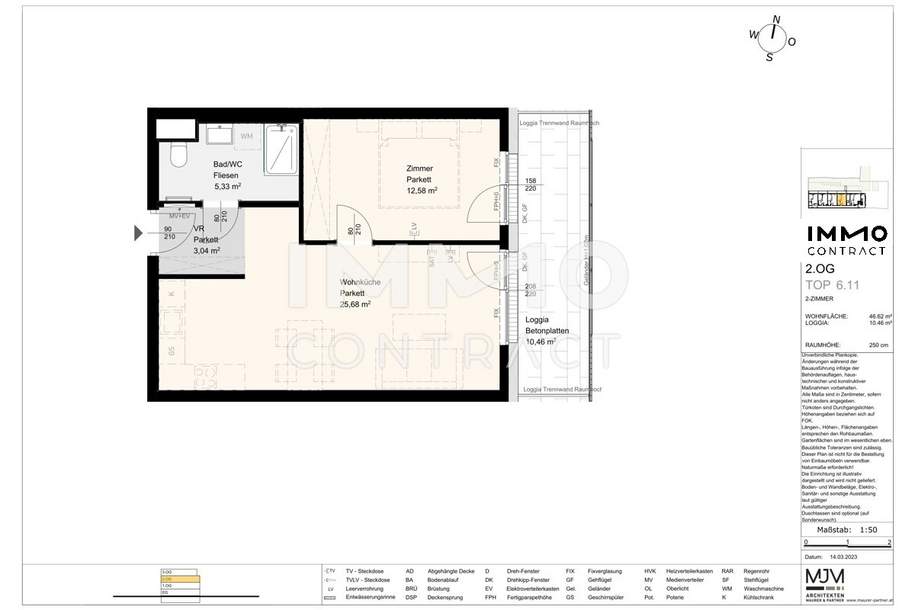 Stock2Live Exklusive Wohneinheiten 42qm - 120qm in Stockerau! _fußläufig zu Schule und Bahnhof!, Wohnung-kauf, 260.000,€, 2000 Korneuburg
