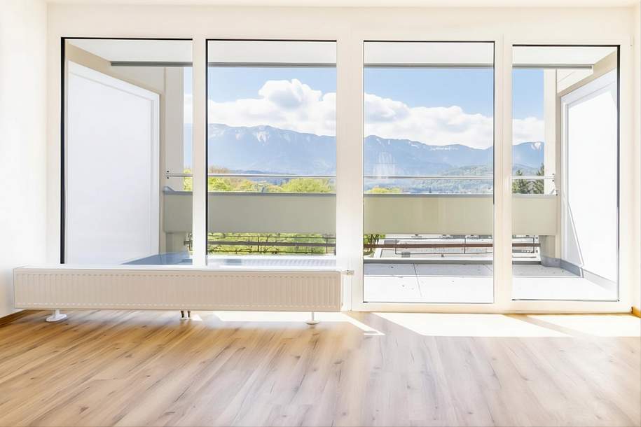 Wohnen über den Dächern von Villach – Traumhafte Aussicht auf Dobratsch, Mittagskogel und Gerlitzen, Wohnung-kauf, 185.000,€, 9500 Villach(Stadt)
