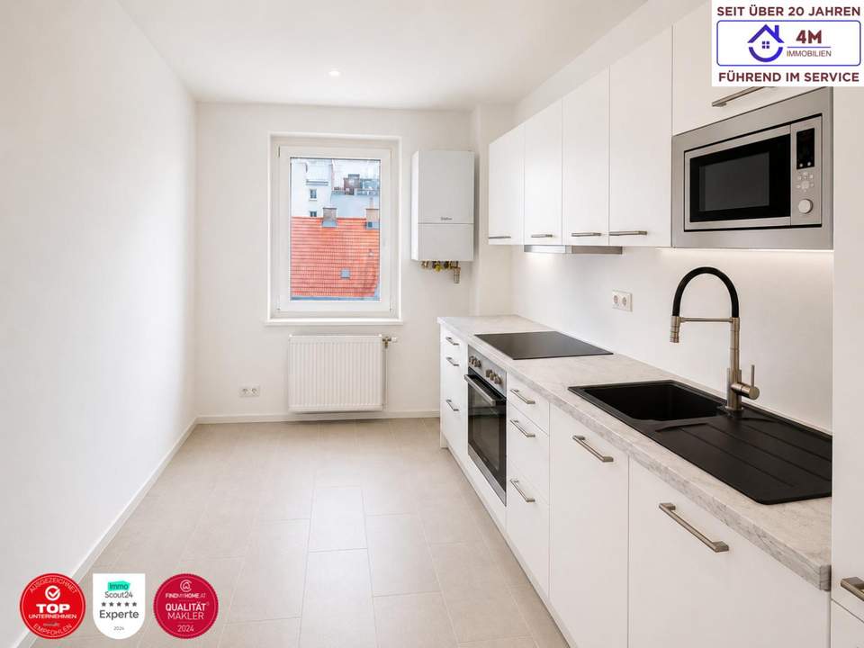 Freier Mietzins – moderne 2-Zimmer-Anlegerwohnung