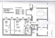 Stilvolle 2 Zimmer Altbauwohnung in Hofruhelage | Fischgrätparkett | 3. Liftstock | große Wohnküche - im Herzen des 9. Bezirks - Mosergasse