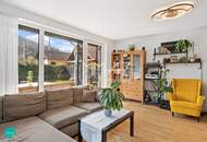 Gartenglück vor den Toren Wiens • Moderne 4-Zimmer Wohnung mit hochwertiger Ausstattung und großem Eigengarten mit Südterrasse!