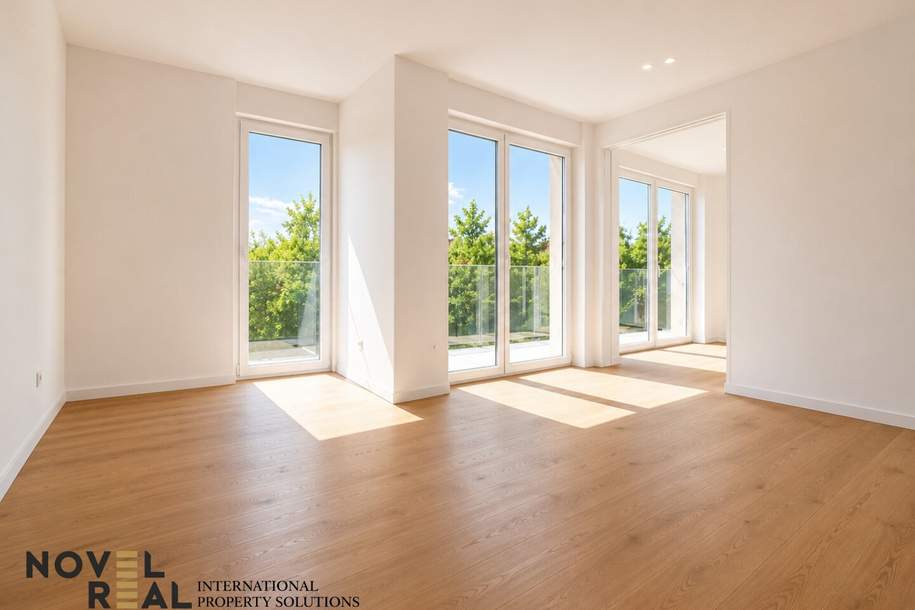 LIMITIERTE PREISVORTEILE - Wer jetzt nicht kauft, zahlt später deutlich mehr | Traumhafter Parkblick | Bestlage Schlingermarkt / SCN, Wohnung-kauf, 277.000,€, 1020 Wien 2., Leopoldstadt