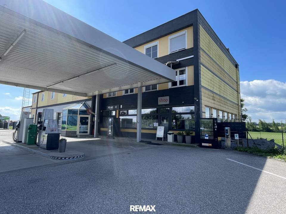 Einzigartige Investitionschance mit Tankstelle, Gastronomie und Beherbergungsbetrieb