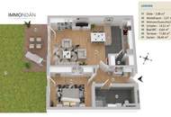 Moderne 2-Zimmer-Gartenwohnung mit Terrasse in einer exklusiven Atmosphäre!