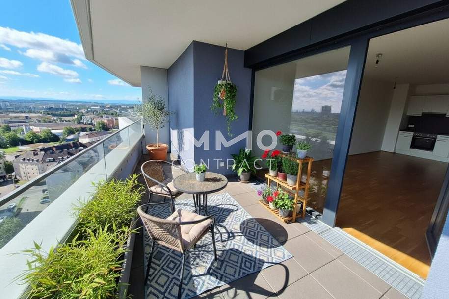 Wohnen mit einzigartigem Blick auf Linz!, Wohnung-miete, 895,01,€, 4020 Linz(Stadt)