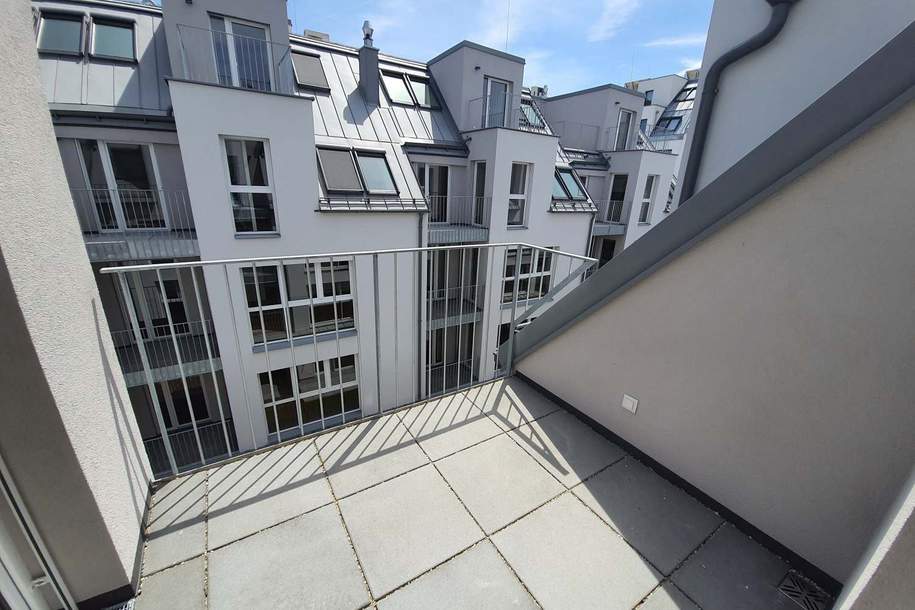 Moderne 2-Zimmer-Wohnung mit Terrasse in der Koloniestraße!, Wohnung-miete, 969,00,€, 1210 Wien 22., Donaustadt