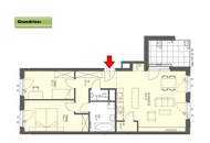 Perfekt aufgeteilte 3 Zimmer Neubauwohnung mit Freifläche + Garagenplatz