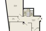 Koffer packen, einziehen: Helle bezugsfertige Wohnung mit Loggia & PKW-Stellplatz nahe Schönbrunn