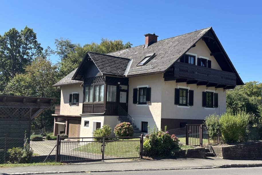 Geräumiges Haus am Klöchberg, mit 7 Zimmer und Blick in die Weinberge, Haus-kauf, 329.000,€, 8493 Südoststeiermark