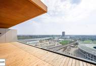 25. Etage | Luxusapartment | 22 m² Balkon | Pool, Fitness & Spa