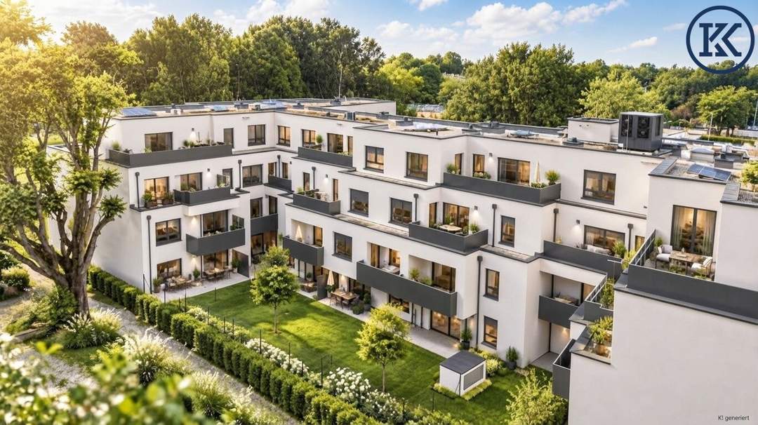 Provisionsfrei: Willkommen im Grünen – Ihre 2-Zimmer-Wohnung mit Garten
