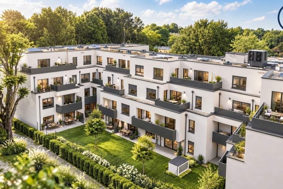 Provisionsfrei: Willkommen im Grünen – Ihre 2-Zimmer-Wohnung mit Garten, Wohnung-kauf, 408.000,€, 1220 Wien 22., Donaustadt