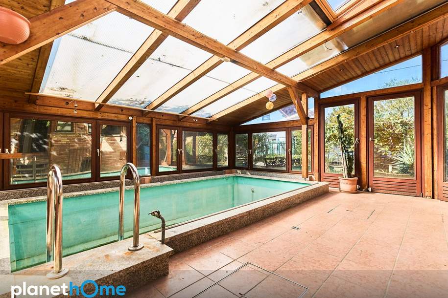 Solides Ziegelmassivhaus mit großem Potenzial – Pool & PV-Anlage inklusive!, Haus-kauf, 499.500,€, 2201 Korneuburg