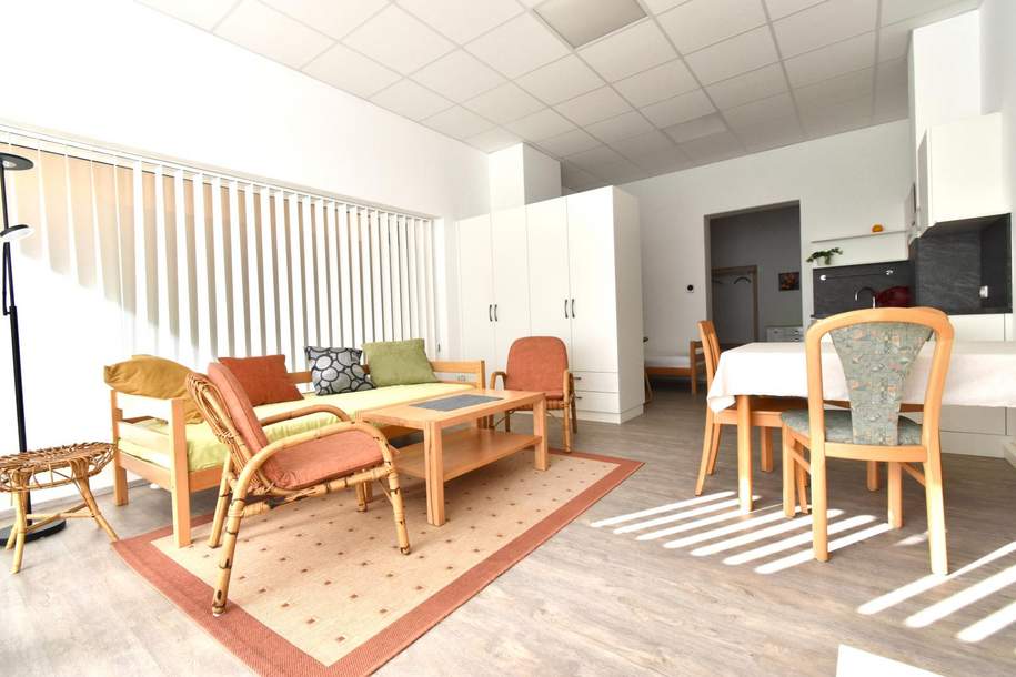 ERSTBEZUG – voll möblierte 50 m² Studentenwohnung im Zentrum von Steyr! Provisionsfrei!!!, Wohnung-miete, 455,00,€, 4400 Steyr(Stadt)