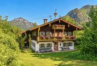 Historisches Bauernhaus in Grün-Ruhelage