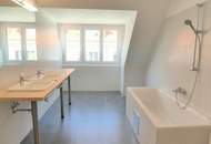 Oswaldgasse: Oberstes Stockwerk, 18m² TERRASSE und hofseitig ruhig! Klimaanlage!