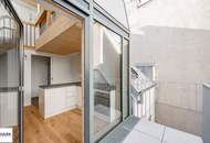 lichtdurchflutete und hochwertig ausgestattete Single-DG-Maisonette in der Czerningasse