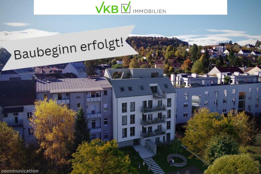 WOHNEN AM FUßE DES PÖSTLINGBERGS! STADTWOHNUNGEN NEU, Wohnung-kauf, 429.000,€, 4020 Linz(Stadt)