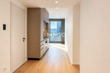 ERSTBEZUG Studio-Apartment: Sonnenuntergang inklusive – Direkt bei der U1 Donauinsel, Wohnung-kauf, 424.710,€, 1220 Wien 22., Donaustadt