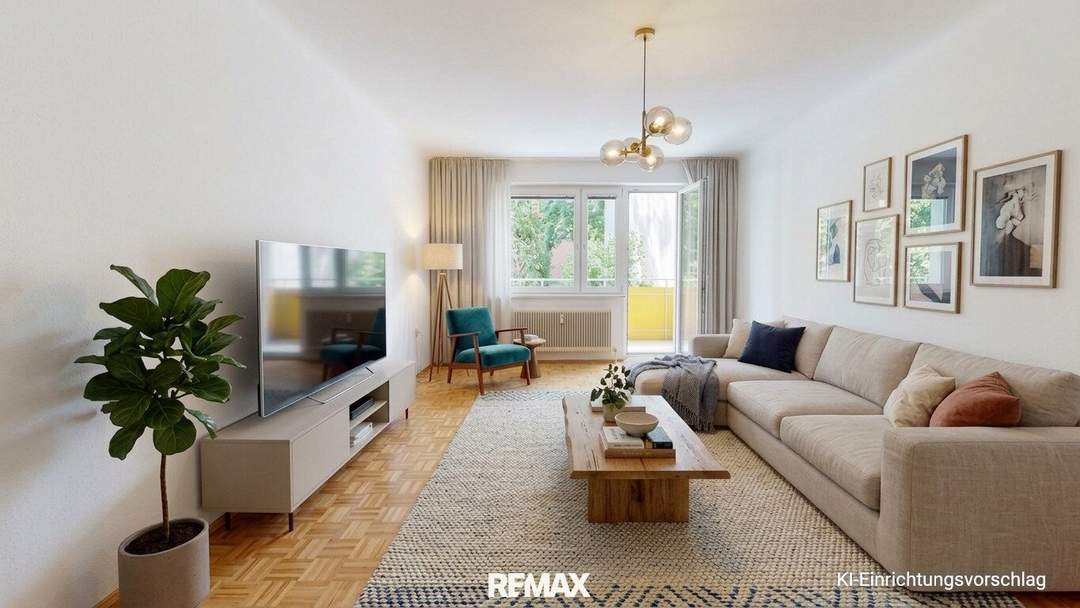 1180 Wien: Zentral begehbare 3-Zimmer-Loggia-Wohnung in ruhiger Gersthofer Lage!