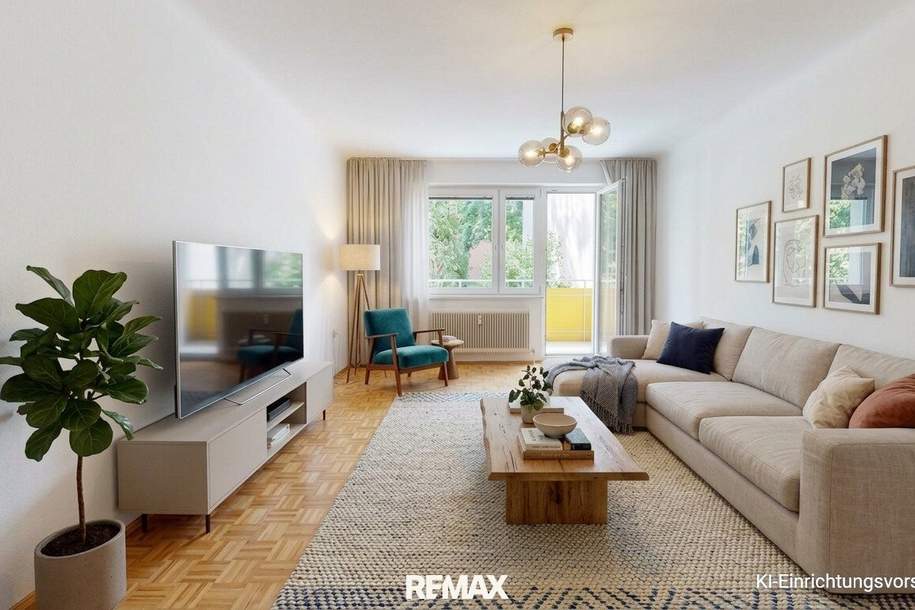 1180 Wien: Zentral begehbare 3-Zimmer-Loggia-Wohnung in ruhiger Gersthofer Lage!, Wohnung-kauf, 384.000,€, 1180 Wien 18., Währing