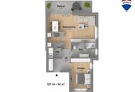 Erstbezug | Geräumige 2-Zimmer-Wohnung | Hochwertiges Neubauprojekt