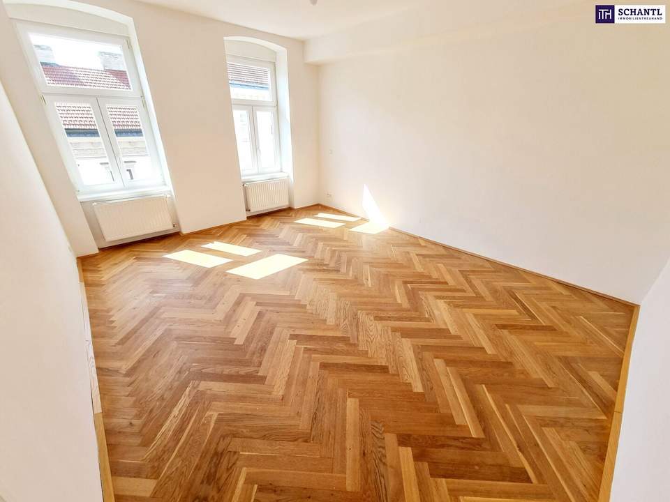 Traumhaftes Altbauhaus in Bestlage nahe Brunnenmarkt! Rundum saniertes, prachtvolles Altbauhaus + Beste Infrastrukur und U-Bahn Nähe + Letzter Liftstock + Lichtdurchflutet!