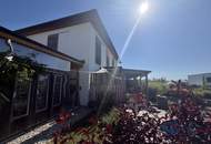 Modernes Doppelhaus mit tollem Garten und Saunahaus in Hürm zu mieten