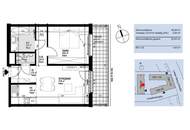 Geräumige 2-Zimmer Wohnung inkl. Einbauküche und Freifläche!
