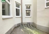 Ruhige Innenhoflage beim Bahnhof Meidling – 2-Zimmer-Altbaujuwel