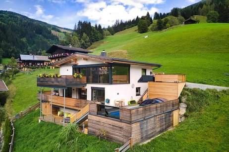 Bergchalet mit Traumaussicht - absolute Ruhelage - Schischaukel Zell am See / Saalbach-Hinterglemm (Provisionsfrei), Haus-kauf, 1.495.000,€, 5752 Zell am See