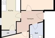 Gut gepflegte 2 Zimmer-Mietwohnung in 1a Lage in Bregenz
