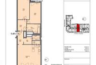 Neubauwohnung mit 3 Zimmern, Terrasse und Loggia - im Zentrum von St. Pölten