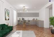 Familienglück im Altbau mit Loggia + Erstbezug nach Sanierung + tolle Infrastruktur + ruhige Wohngegend