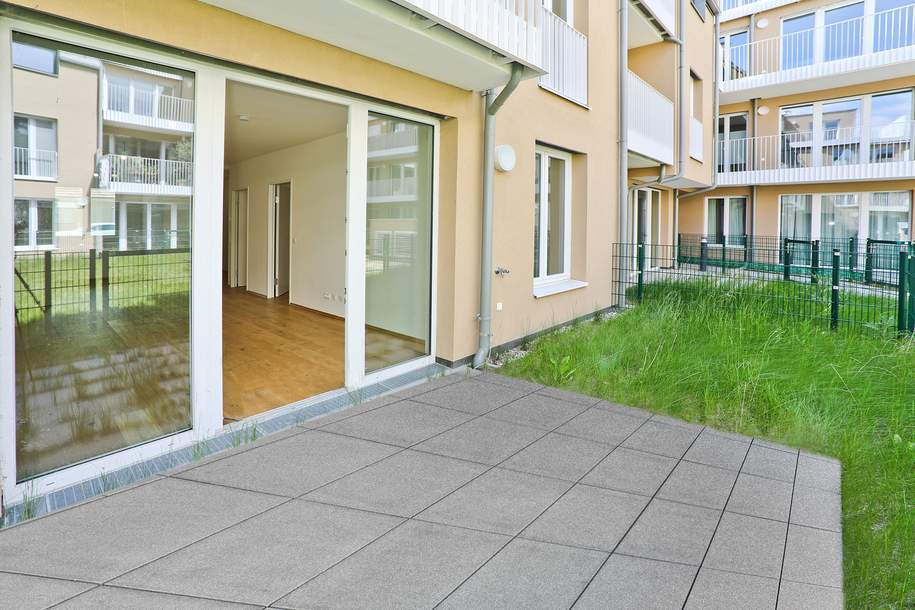 Garten | Vorsorge 2-Zimmer-Wohnung | Terrasse | ERSTBEZUG | Am Bienefeld | optimaler Grundriss, Wohnung-kauf, 242.400,€, 1220 Wien 22., Donaustadt