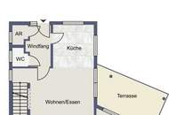 Modernes Einfamilienhaus mit acht Zimmern
