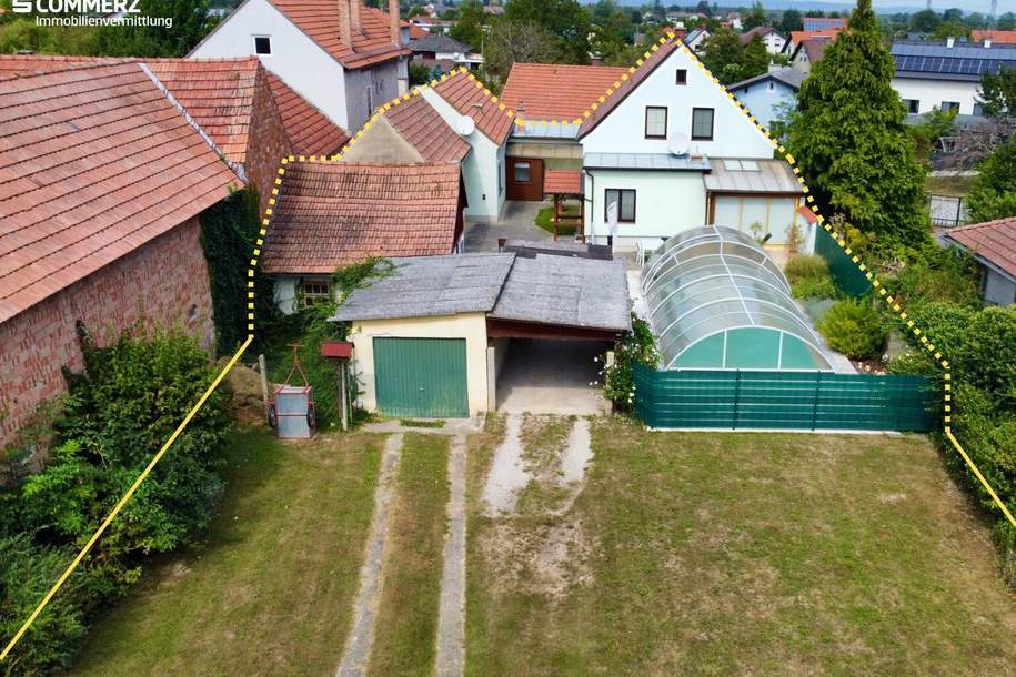 Haus + Haus + Baugrund, Haus-kauf, 380.000,€, 2620 Neunkirchen